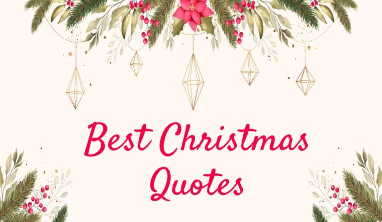 Best Christmas Quotes | Inspirational Quotes for Christmas | Cute, Love Quotes for Christmas