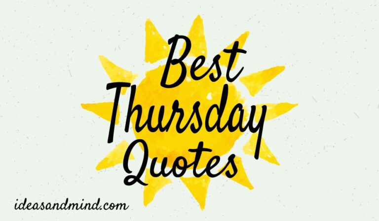 Best Thursday Quotes for Work | Inspirational Thursday Quotes for Positive Mindset | Funny Thursday Quotes
