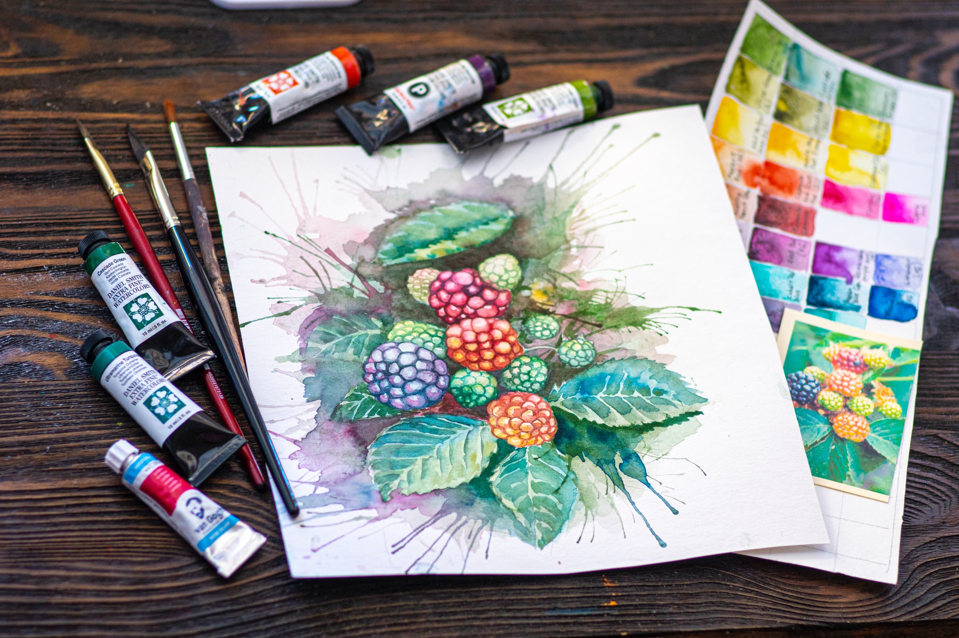 easy watercolor paintings