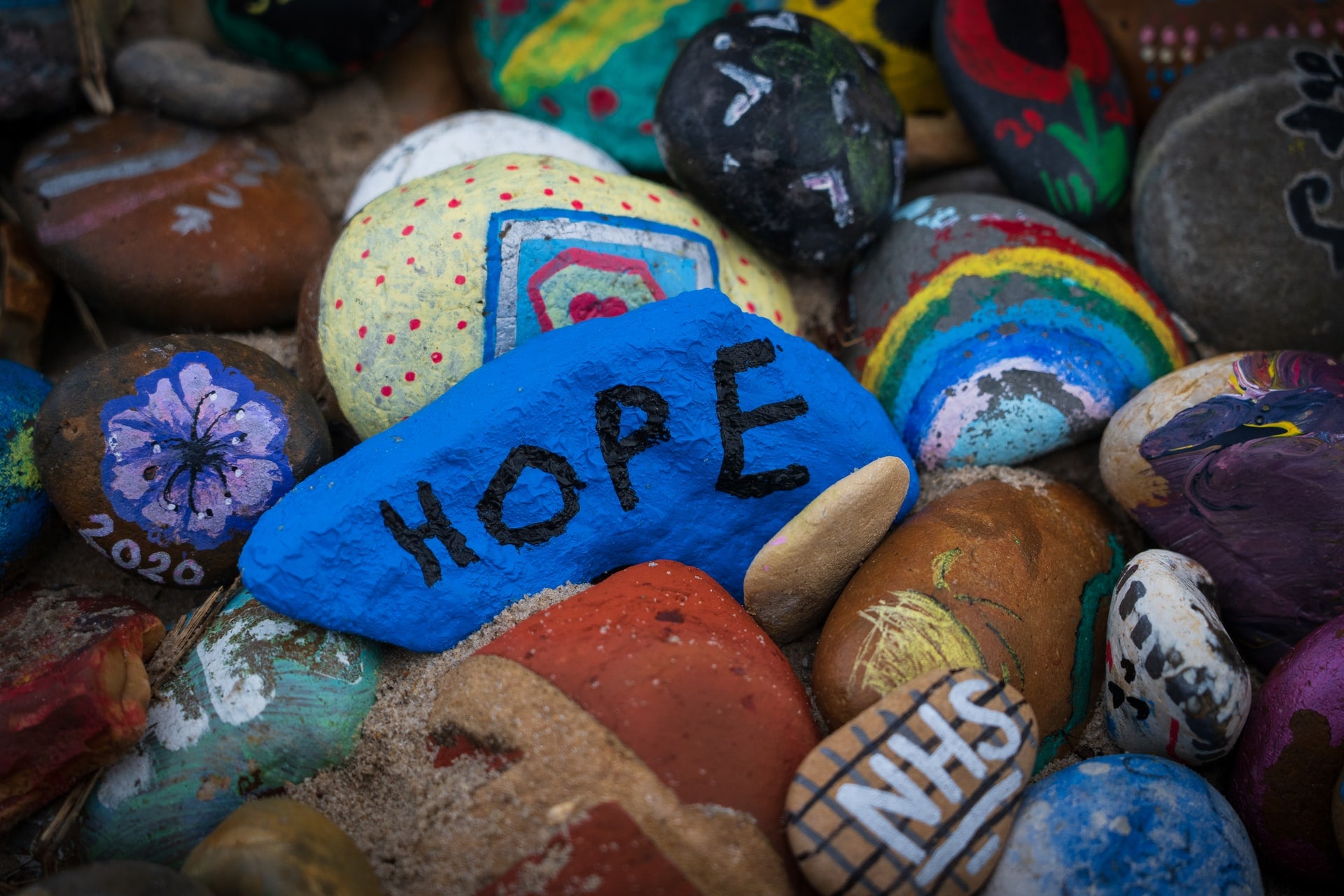 Rock Painting With Acrylic Paint Markers