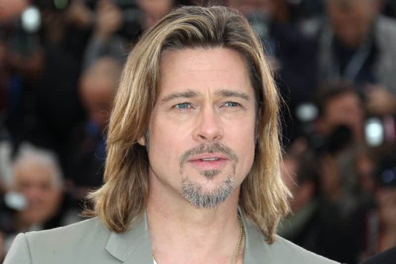 Brad Pitt's Effortless Flowing Hair