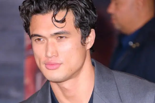 Charles Melton's Cool Flowing Hairstyle