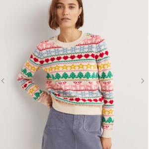 Festive Fair Isle Frenzy Sweater