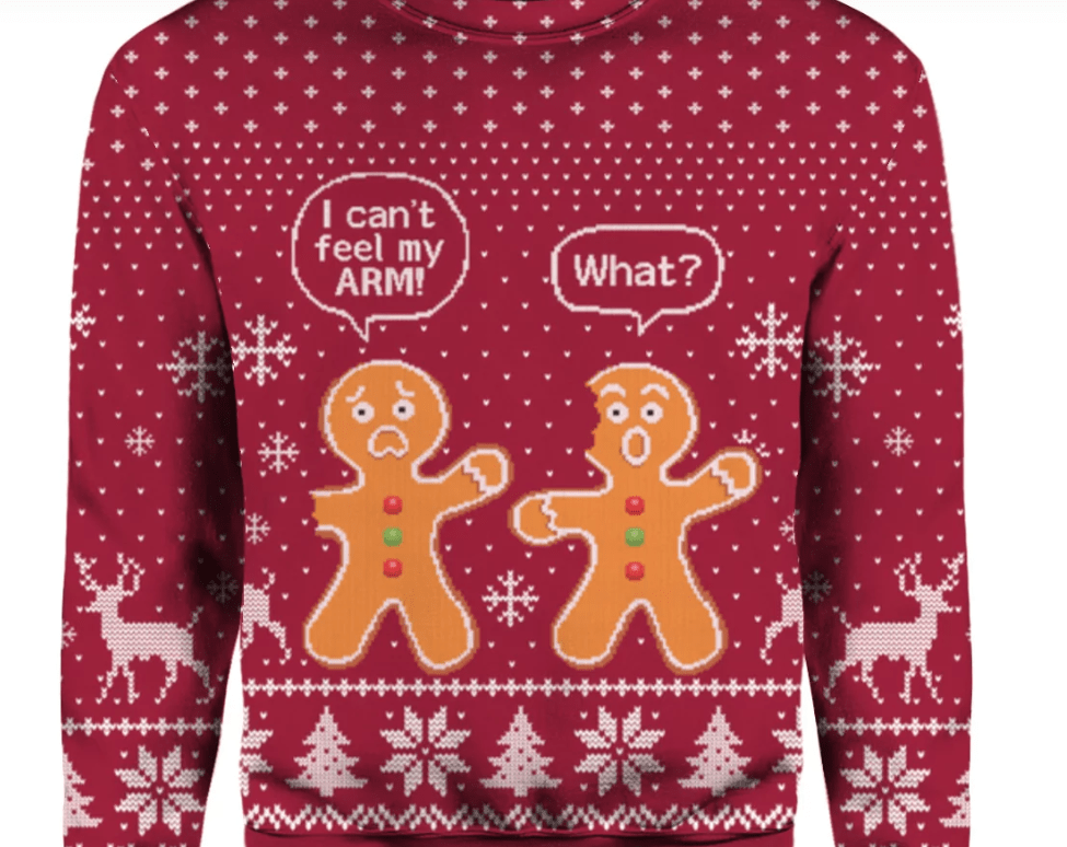 Gingerbread Giggles Sweater