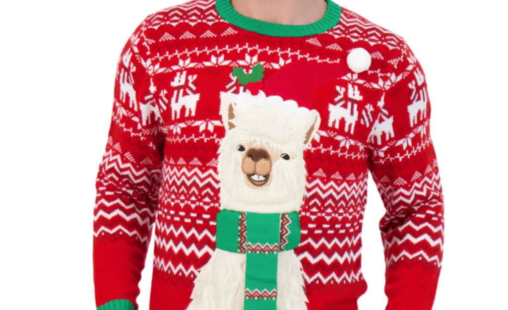 Jolly Llama Wonderland Sweater