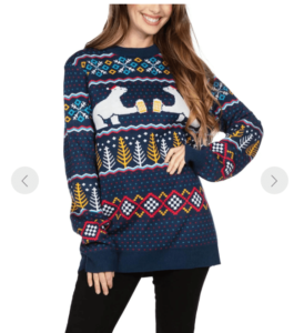 Polar Bear Party Sweater