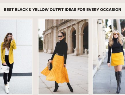 Best Black & Yellow Outfit Ideas for Every Occasion