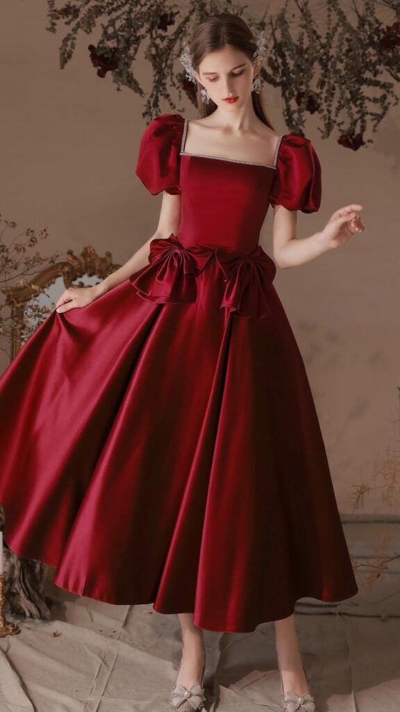 Natural Makeup for Red Dress