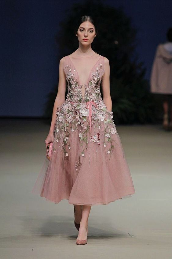 Tulle Floral Dress