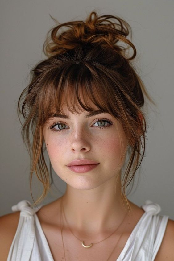 Hair Style With Bangs