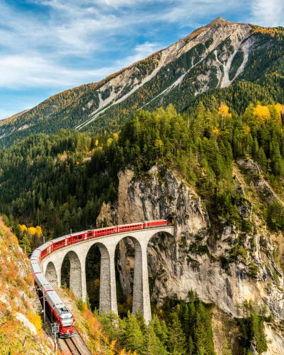 Train Journey Through Italy