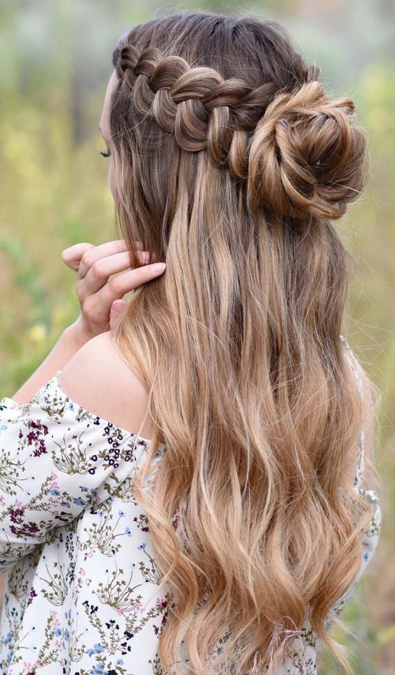 Dressed-Up Milkmaid Braid