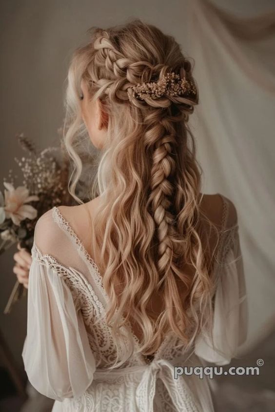 Loosely Plaited Curls