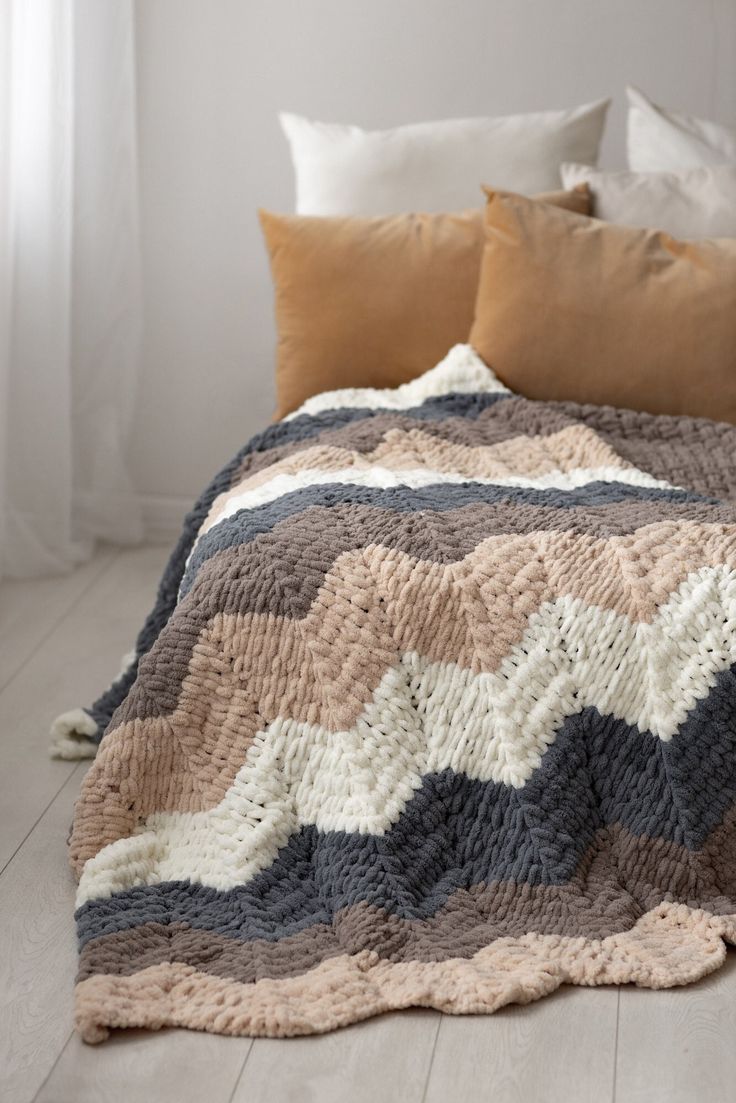 Knitted or Crocheted Blanket