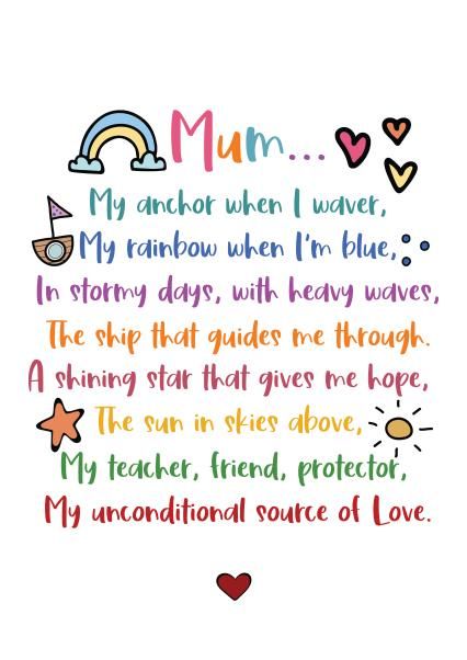 Personalized Poem or Letter