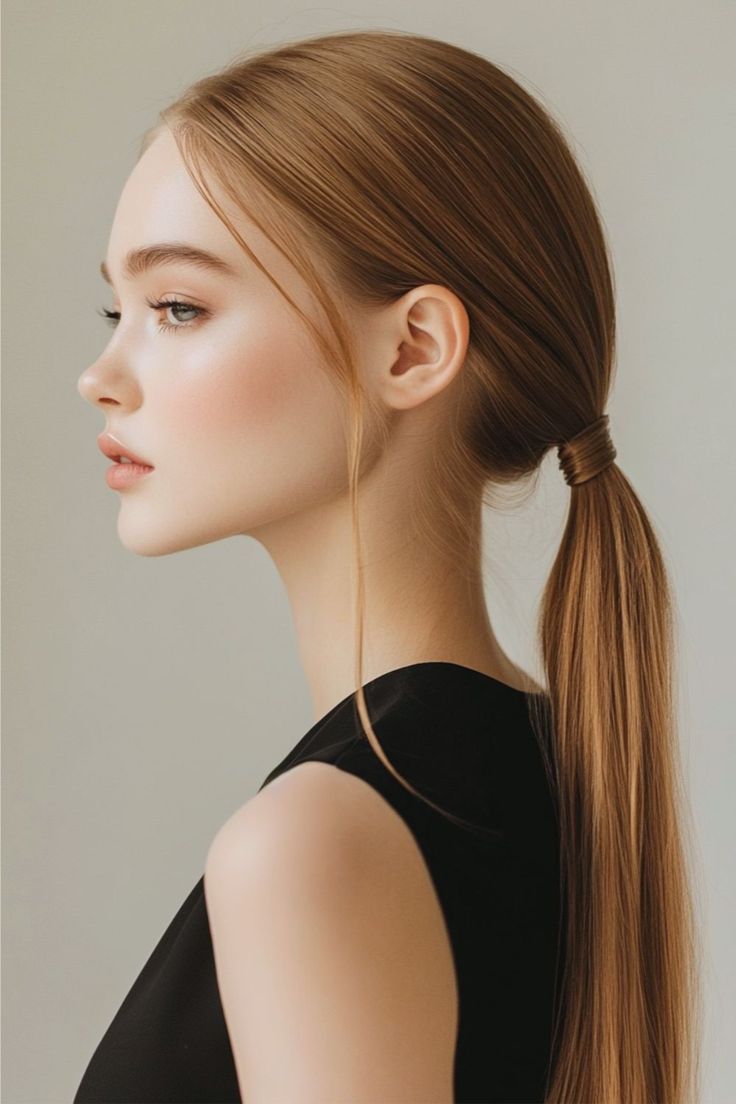 Sleek High Ponytail