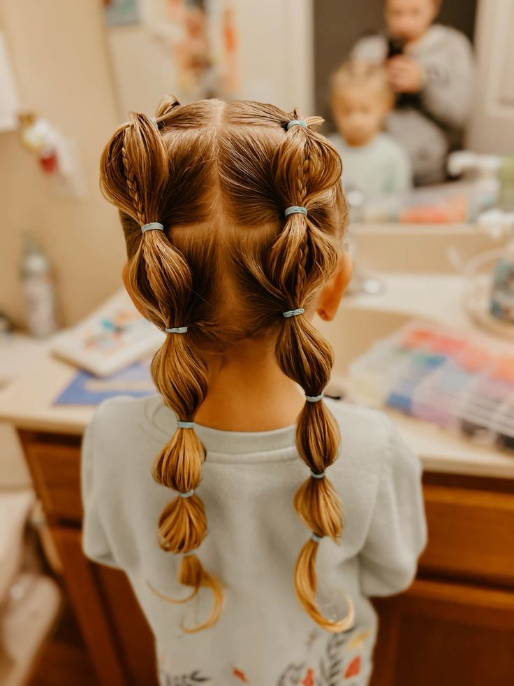 Bubble Braids hairstyle