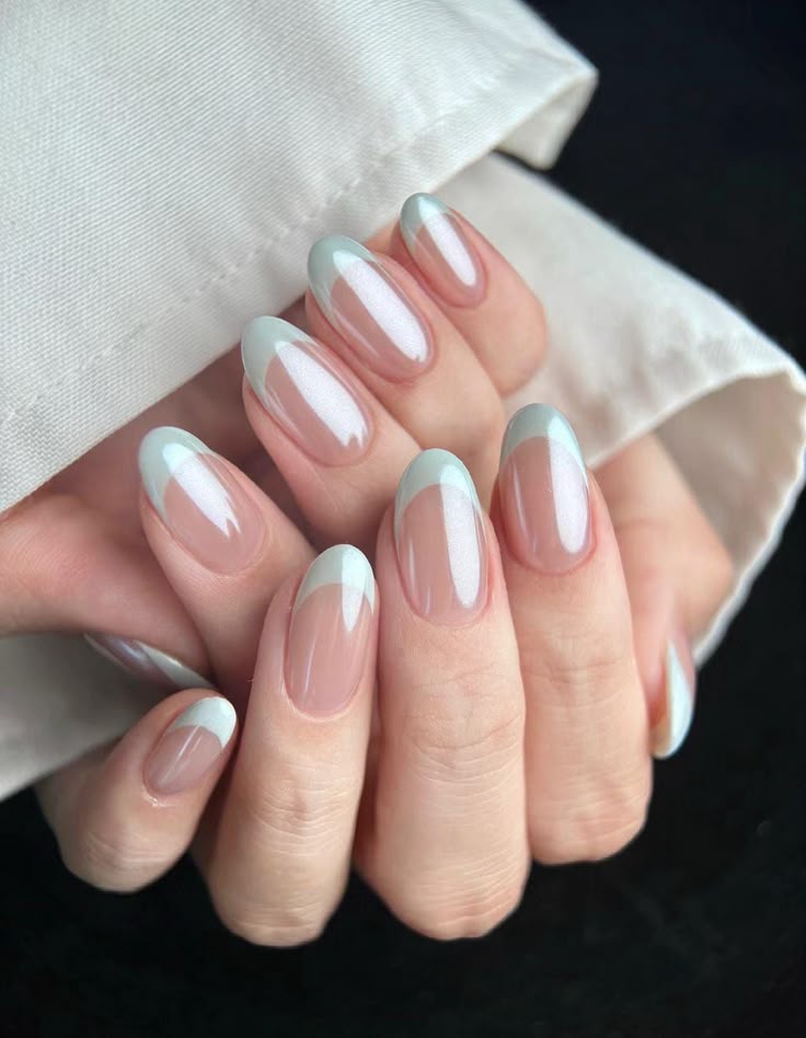 Chrome French Tips