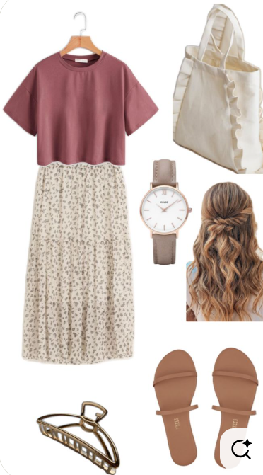Soft Blush & Floral Flow