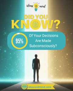 Did you know 95% of your decisions are made subconsciously
