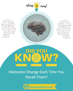 Did You Kown Memories Change Each Time You Recall Them
