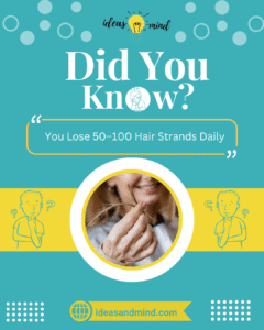 Did You Know You Lose 50–100 Hair Strands Daily