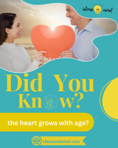 Did you know the heart grows with age