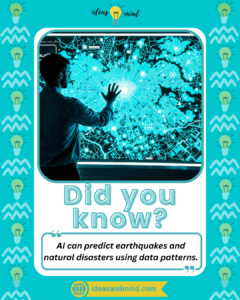 Did you know AI can predict earthquakes and natural disasters using data patterns