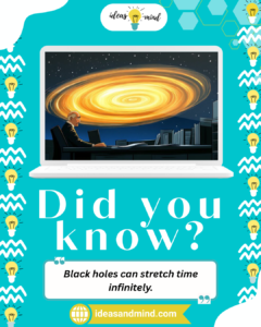 Did you know Black holes can stretch time infinitely.