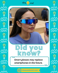 Did you know Smart glasses may replace smartphones in the future