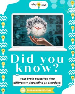 Did you know Your brain perceives time differently depending on emotions