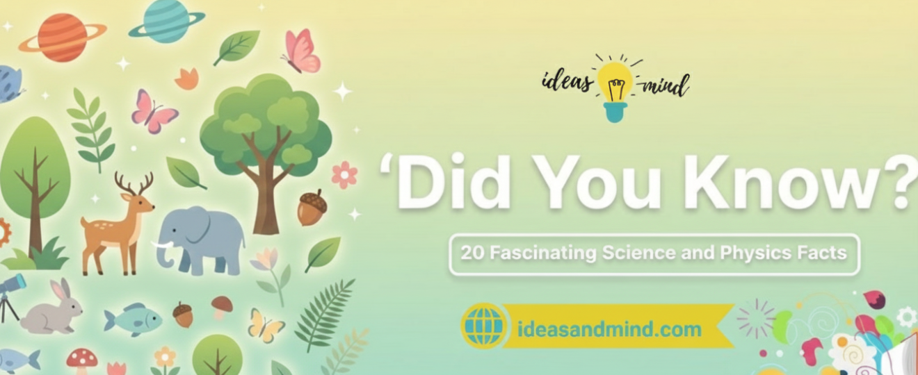 Did You Know? 20 Fascinating Science and Physics Facts That Explain How the World Works
