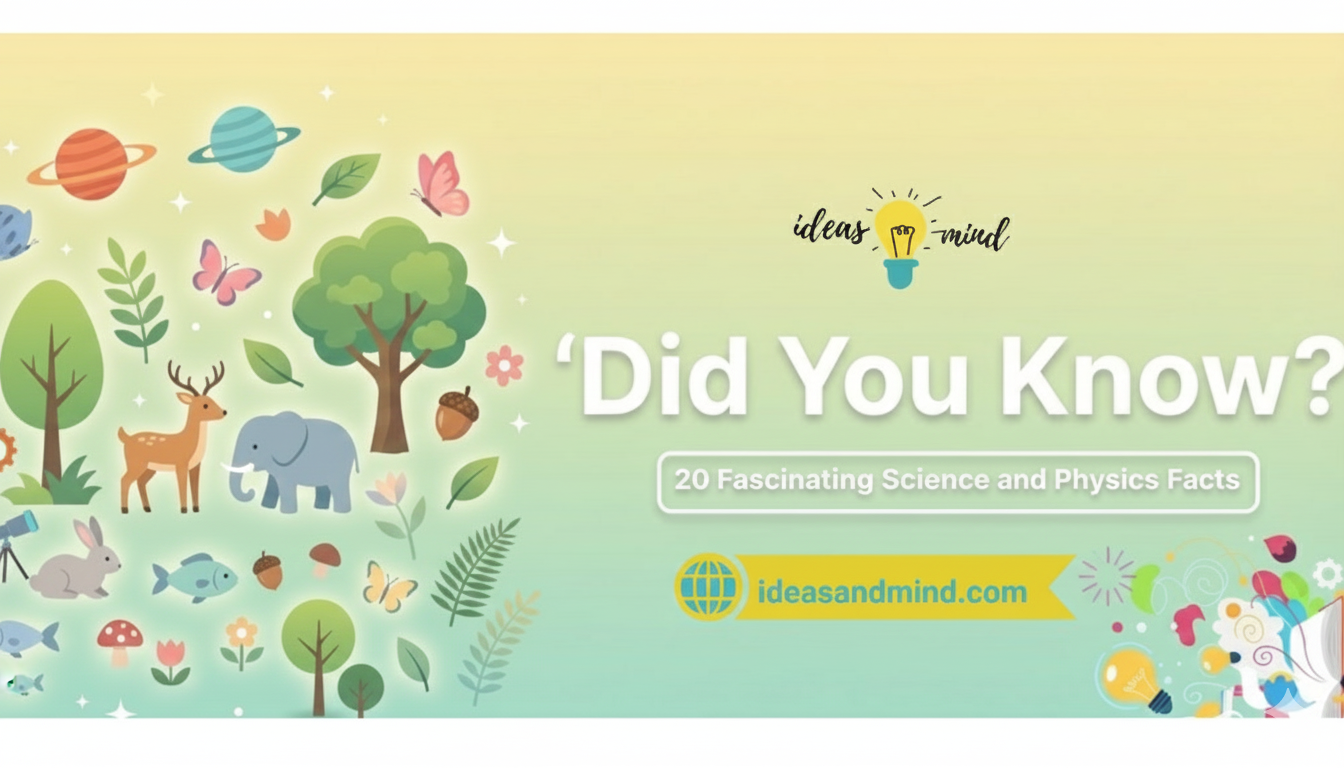 Did You Know? 20 Fascinating Science and Physics Facts That Explain How the World Works