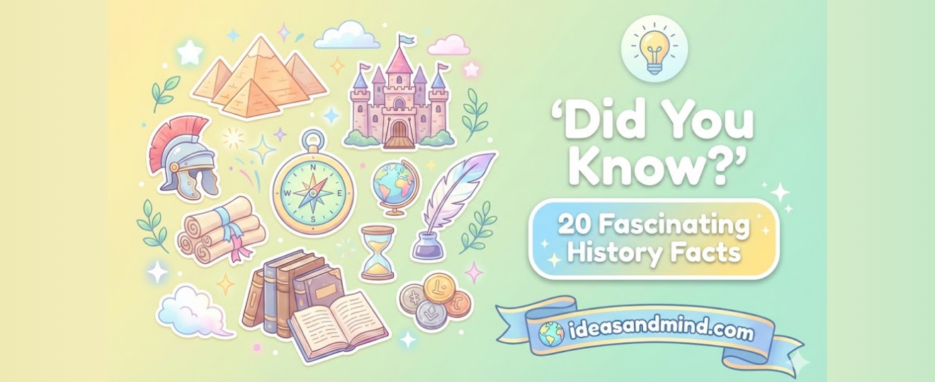 Did You Know? 20 Fascinating History Facts