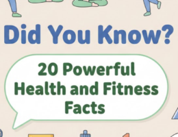 Did you know health and fitness facts