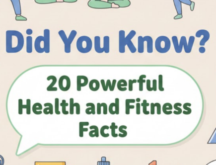 Did you know health and fitness facts