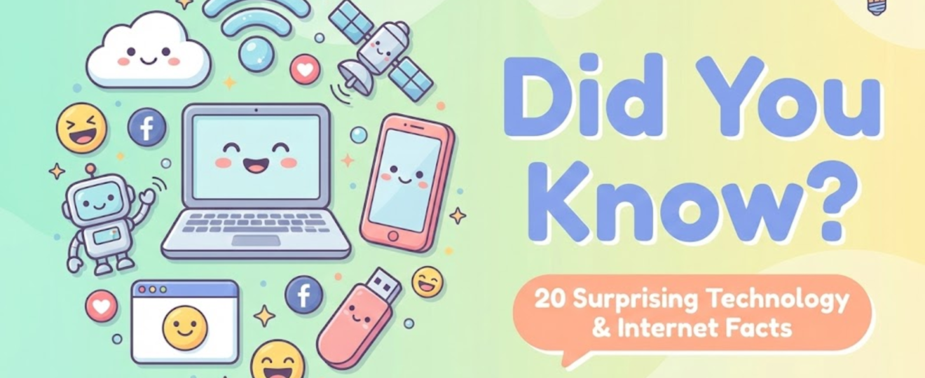 technology and internet facts