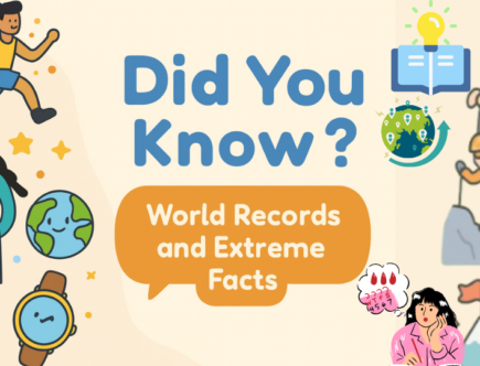 Did You Know? world records and extreme facts
