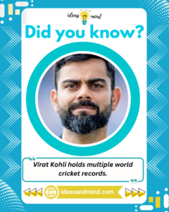 Did you know Virat Kohli holds multiple world cricket records